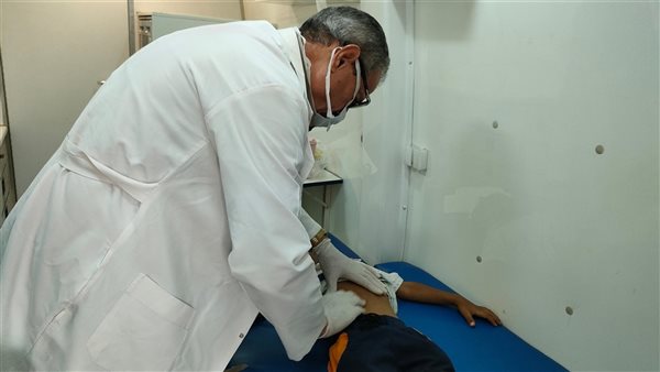 الكشف على المرضي