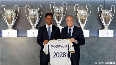 رسميًا.. ريال مدريد يعلن تجديد عقد رودريجو حتى 2028 