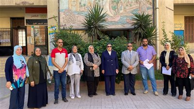 تشكيل لجنة للمرور على مدارس غرب الإسكندرية لرصد أي عقبات والتأكد من انضباط العملية التعليمية