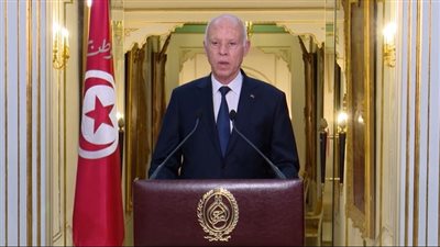الرئيس التونسي: نعيش حرب تحرير ومن يتعامل مع العدو الصهيوني خائن.. ولا يوجد تطبيع