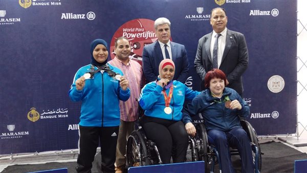 ذهبية وفضية لمصر