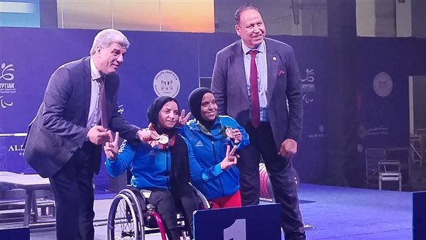 ذهبية وبرونزية لمصر