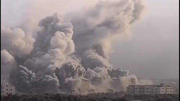 قصف جامعة الأزهر