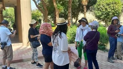 المنيا تستقبل وفدا إيطاليا وتايوانيا لزيارة المناطق الأثرية
