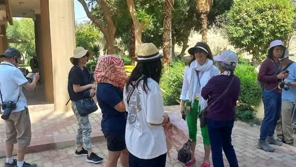 وفد سياحي بالمنيا