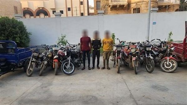 المتهمين والمضبوطات