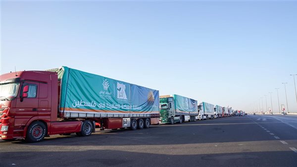 قافلة مساعدات التحالف