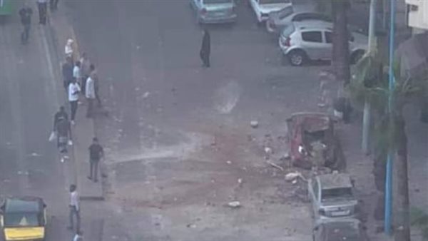 تحطم 3 سيارات فى