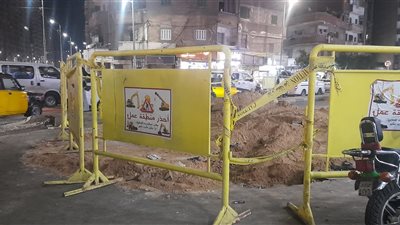 حى المنتزه: الجهات المعنية تسابق الزمن لإصلاح الهبوط الأرضي بشارع جمال عبد الناصر بالإسكندرية 