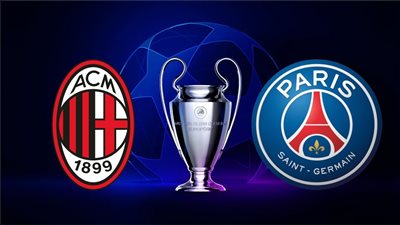 القنوات الناقلة لمباراة ميلان وباريس سان جيرمان اليوم في دوري أبطال أوروبا 2023/2024 والتشكيل 