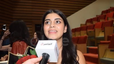 مريم أشرف زكي: باخد رأي بابا وماما في شغلي.. وعايزاهم يشوفوا تعبي ويعلقوا عليه