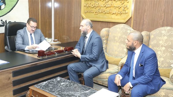 لقاء محافظ المنوفية