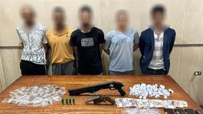 سقوط 7 من تجار المخدرات خلال حملة أمنية بـ3 محافظات