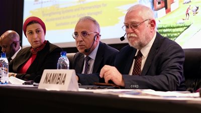 وزير الري: 800 مليون شخص في إفريقيا يفتقرون للوصول لخدمات الصرف الصحي