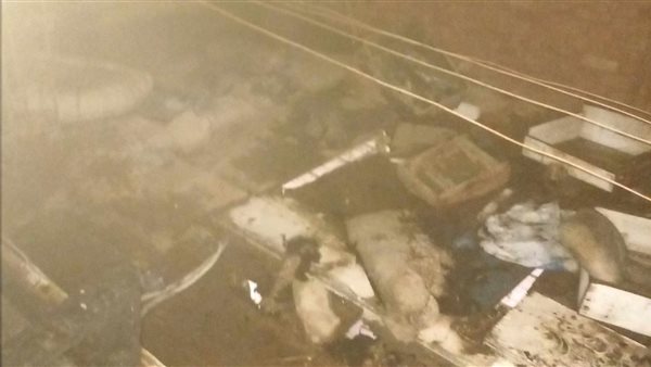 السيطرة علي حريق