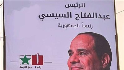 الدعاية الانتخابية في المنيا.. لافتات دعم السيسي تغزو الشوارع| صور