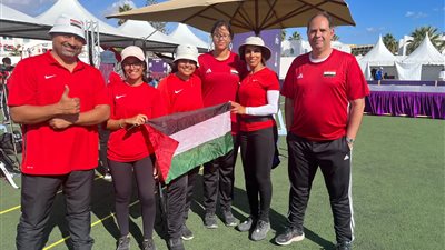 وزير الرياضة يهنئ أبطال القوس والسهم بعد ضمان التأهل إلى الأولمبياد