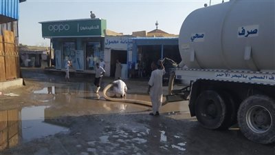 استمرار حالة الطوارئ.. البحر الاحمر تعلن عن الانتهاء من سحب مياه الأمطار بالشلاتين| صور
