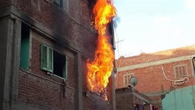 مصرع شخص في حريق شقة سكنية بالدقهلية