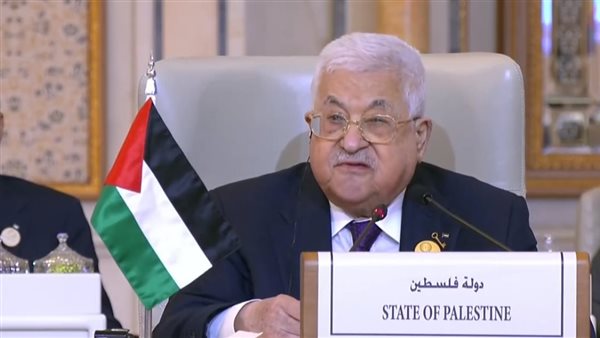 الرئيس الفلسطيني