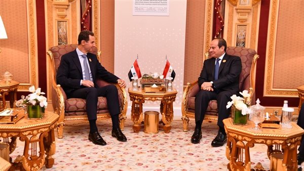 جانب من لقاء الرئيس