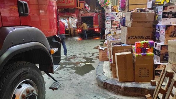 السيطرة على حريق