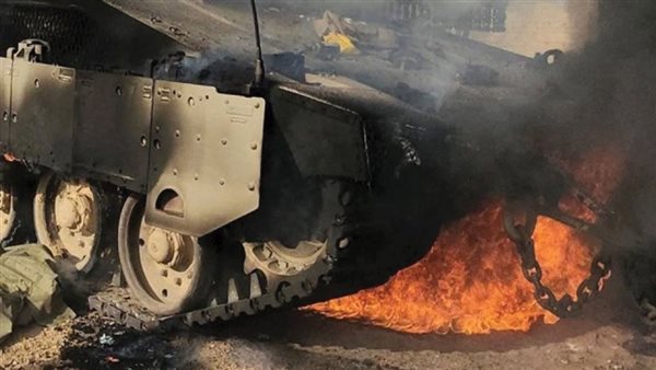 تدمير الدبابات الإسرائيلية