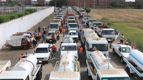 معدات شركة مياه المنوفية