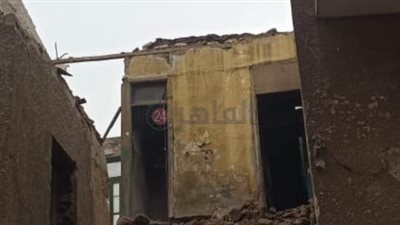 مصرع شاب في انهيار عقار بمنطقة مصر القديمة 