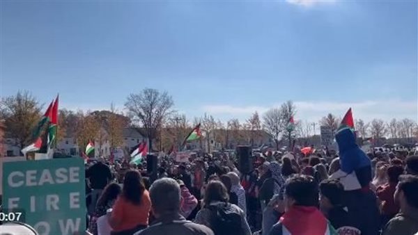 المظاهرات الأمريكية