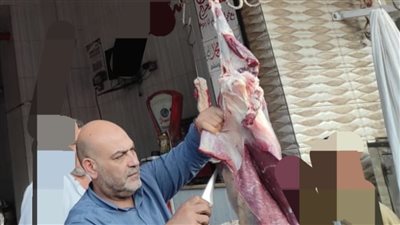 ضبط 2400 كجم لحوم مجهولة المصدر في المنوفية