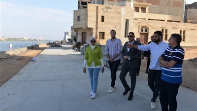 محافظ الدقهلية يتابع القطاع الأول من مشروع الممشى السياحي الجديد بالمنصورة 