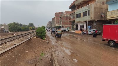 سقوط أمطار غزيرة في طنطا بالتزامن مع تحذيرات الأرصاد | بث مباشر