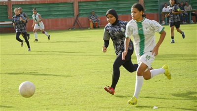فريق المصري لكرة القدم النسائية يفوز على المجد السكندري بهدفين نظيفين| صور 