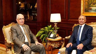 النائب العام يستقبل رئيس الأكاديمية العربية للعلوم والتكنولوجيا والنقل البحري 