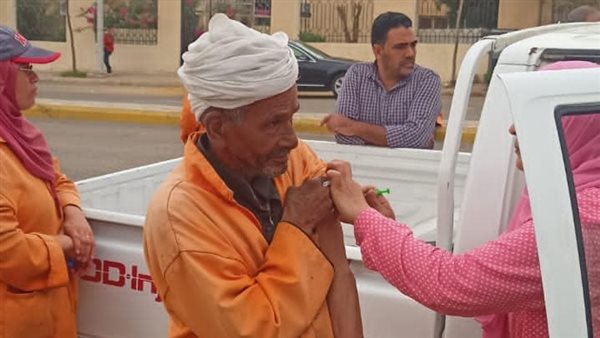 تطعيم عمال النظافة