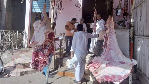 حملة على محلات الجزارة