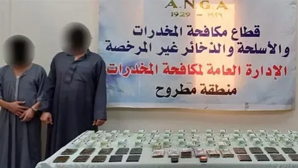 المتهمون والمضبوطات