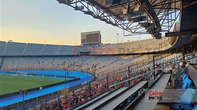 حضور جماهيري ضعيف في مباراة مصر وجيبوتي | فيديو
