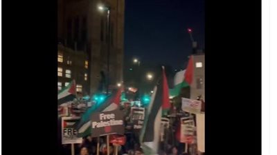 مظاهرات حاشدة واستقالات بالجملة في بريطانيا بعد تصويت البرلمان على رفض وقف إطلاق النار بغزة