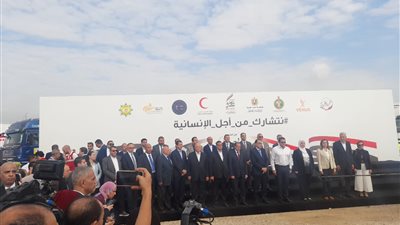 رئيس الوزراء: ثلثا مساعدات غزة من مصر.. وهذا رد فعل طبيعي للشعب المصري