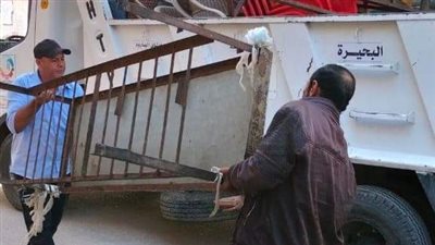 رفع 486 حالة إشغال طريق مخالف خلال حملات مكبرة بالبحيرة