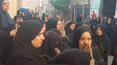 انهيار أسرة عامل تخلص منه جاره خلال مشاجرة بسبب لهو الأطفال بالدقهلية خلال تشييع جنازته | بث مباشر