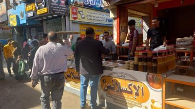 تحرير 83 محضرا مخالفا خلال حملة مكبرة لرفع الإشغالات في مركزين بالمنيا