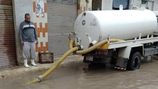 كسح مياه الأمطار