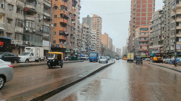 أمطار في الإسكندرية