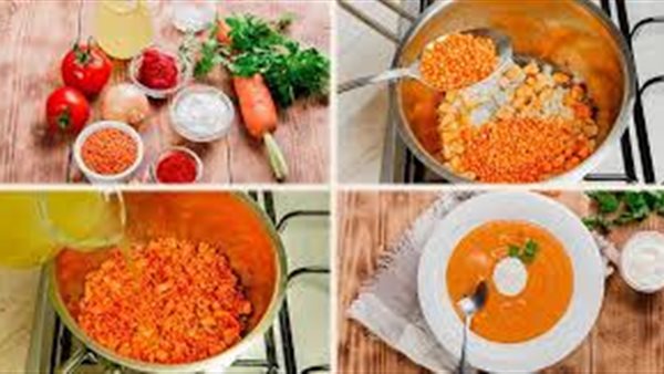 خطوات تحضير العدس