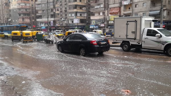 أمطار نوة المكنسة