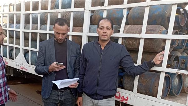 ضبط أسطوانات غاز