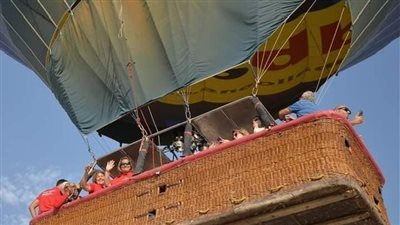 إلغاء رحلات البالون الطائر بالأقصر اليوم لسوء الأحوال الجوية